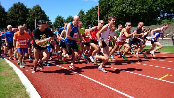 Begin, People Run, Run, Road Running